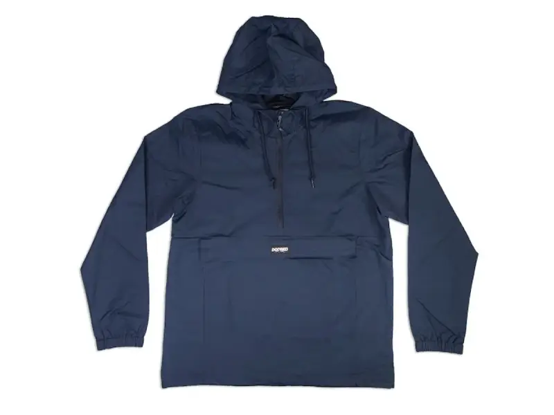 Doomed Brand "Mountain" Windbreaker Jacke - Navy