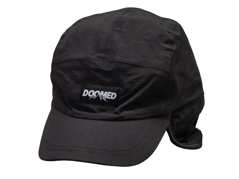Doomed Brand "Mud Flap 6 Panel" Kappe - Black