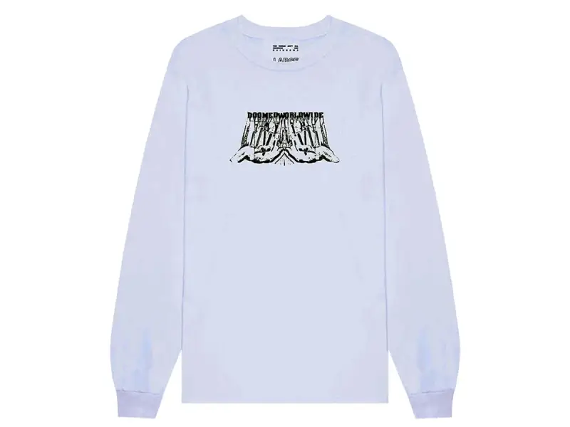 Doomed Brand "Nails" Longsleeve - White