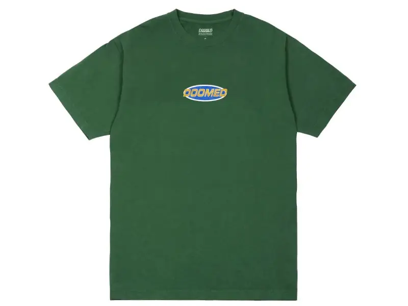 Doomed Brand "Naughty" T-Shirt - Green