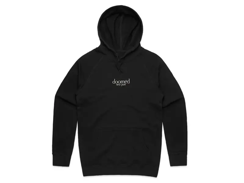 Doomed Brand "New Port" Hooded Pullover - Black