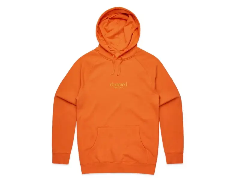Doomed Brand "New Port" Hooded Pullover - Orange