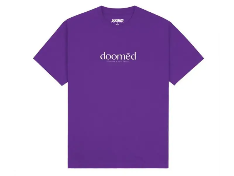 Doomed Brand "Newport" T-Shirt - Purple
