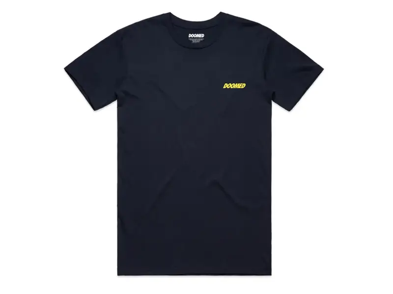 Doomed Brand "No Logo" T-Shirt - Navy