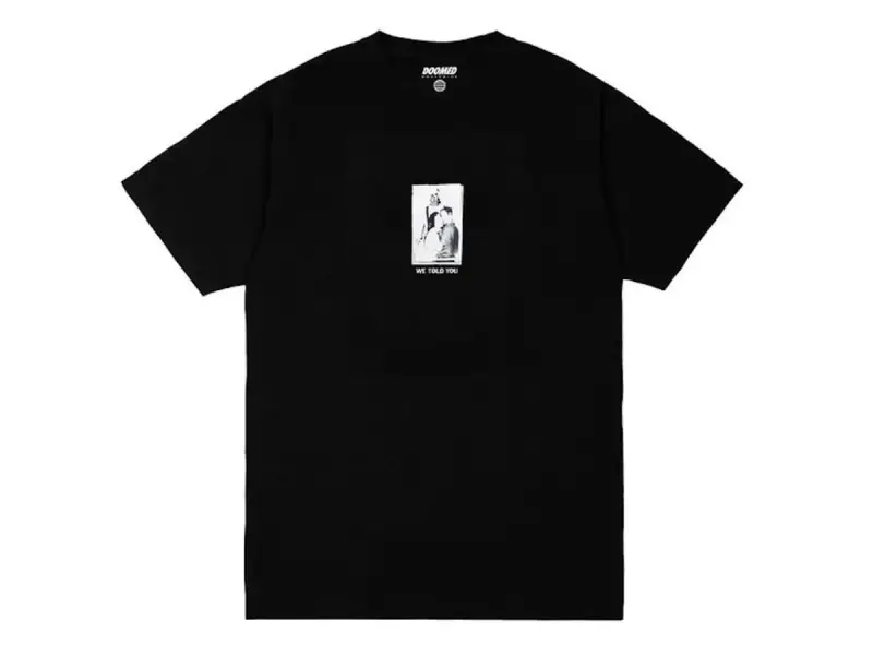 Doomed Brand "No Pity" T-Shirt - Black