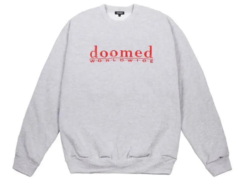 Doomed Brand "Odelate Sweater" Pullover - Grey