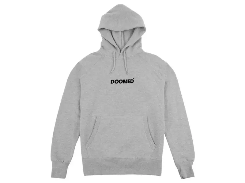Doomed Brand "OG" Hooded Pullover - Grey