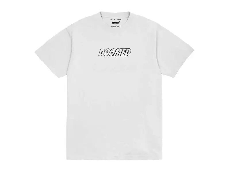 Doomed Brand "Outline" T-Shirt - White