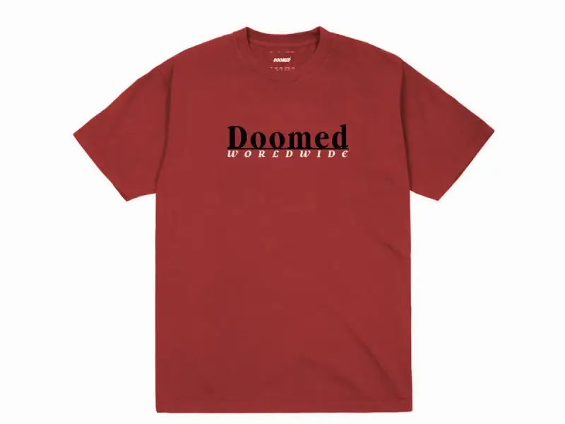 Doomed Brand "Pending" T-Shirt - Red