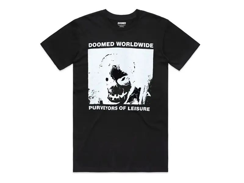 Doomed Brand "Phace Tee" T-Shirt - Black