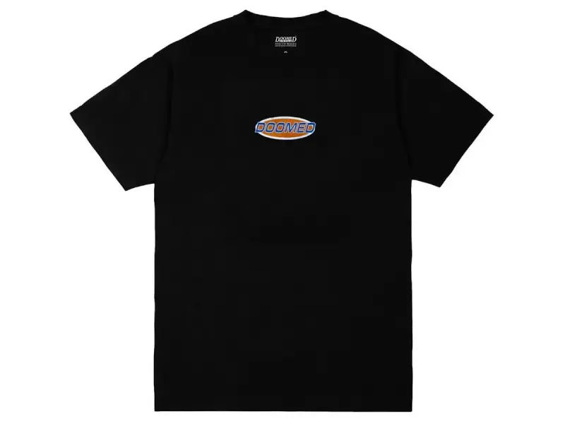 Doomed Brand "Naughty" T-Shirt - Black
