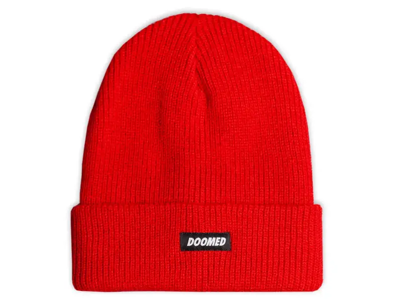 Doomed Brand "Savior" Beanie - Red