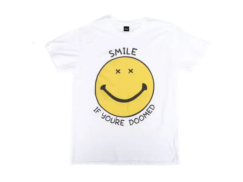 Doomed Brand "Smile" T-Shirt - White