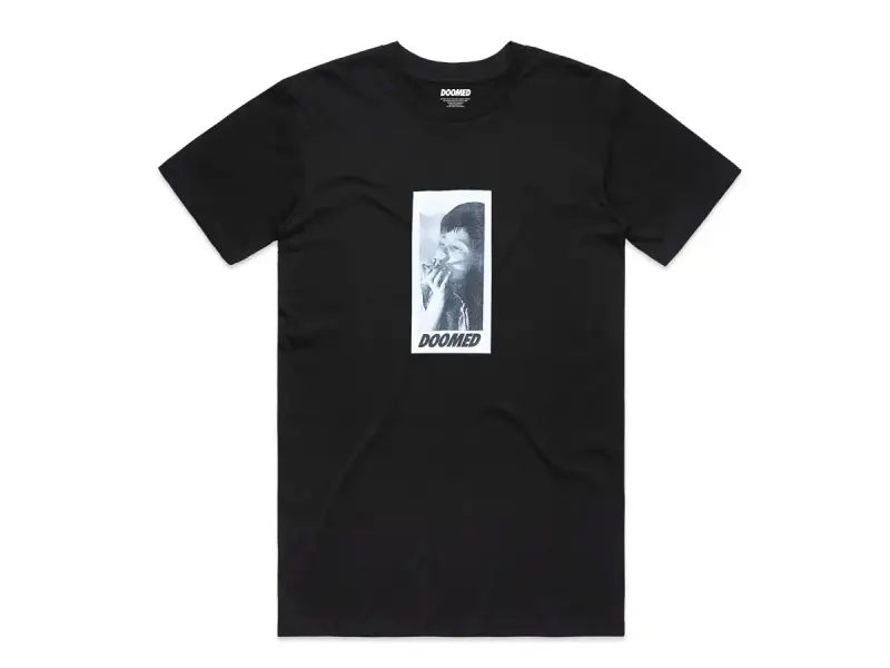 Doomed Brand "Smoker" T-Shirt - Black