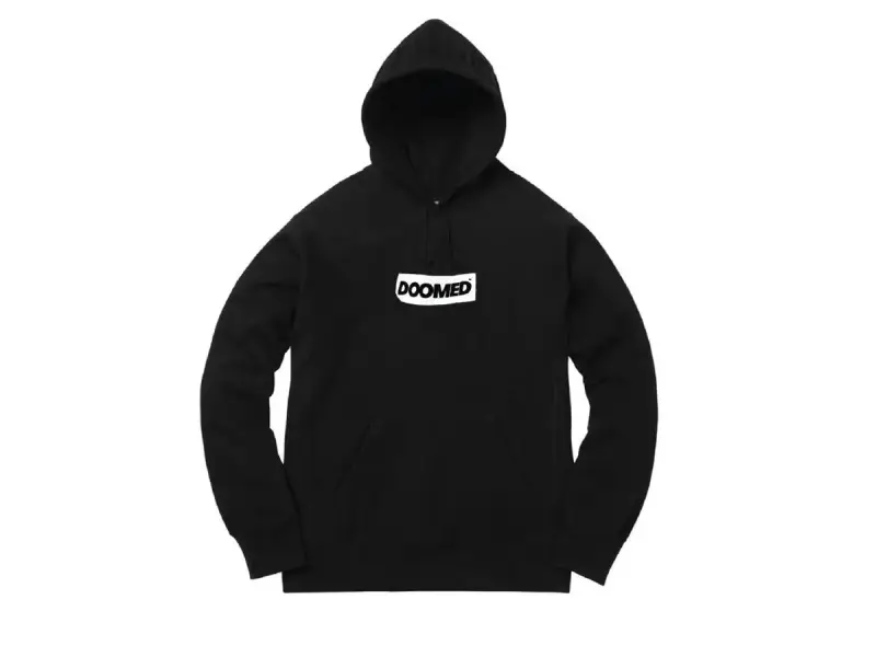Doomed Brand "Smoky Eyes" Hooded Pullover - Black
