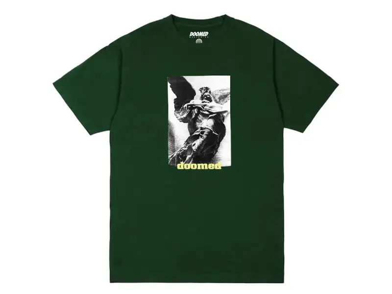 Doomed Brand "Statue" T-Shirt - Green