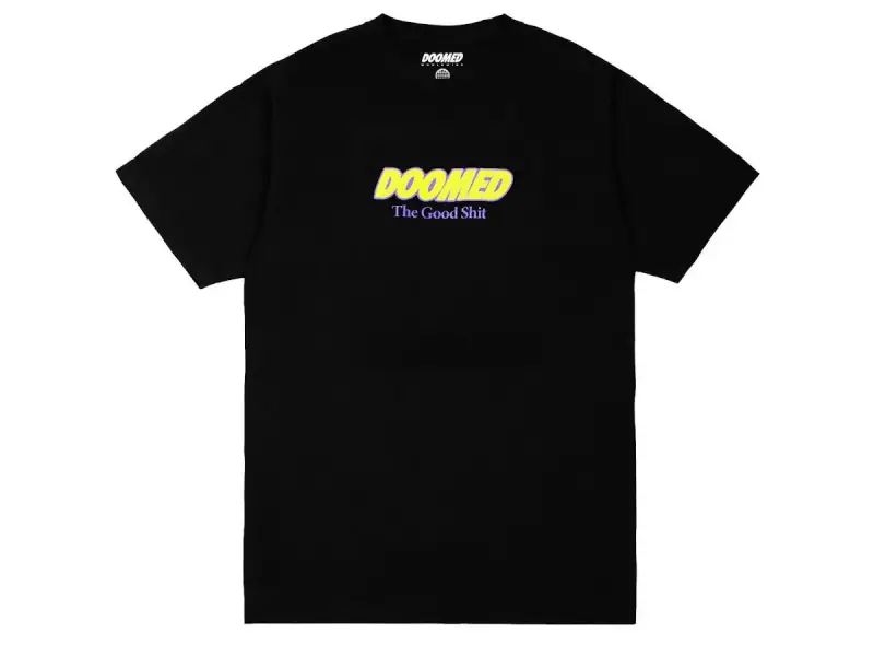 Doomed Brand "The Good Shit" T-Shirt - Black