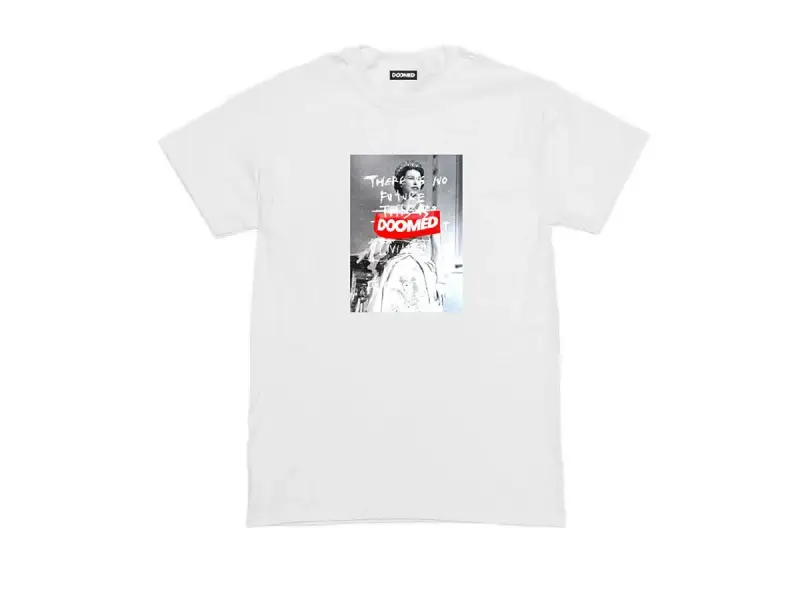 Doomed Brand "There Is No Future" T-Shirt - White