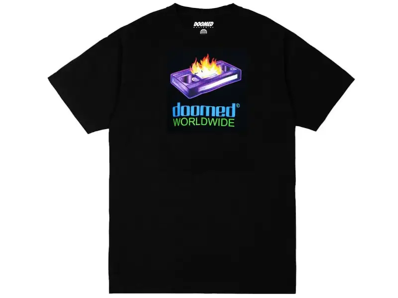 Doomed Brand "VHS" T-Shirt - Black