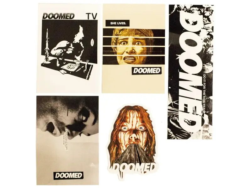 Doomed Brand "Vinyl" Stickerset