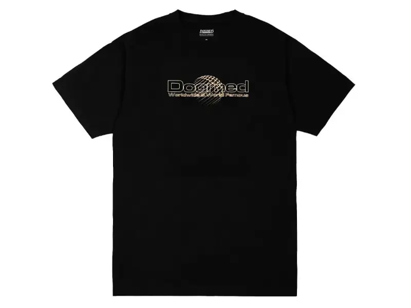 Doomed Brand "World Famous" T-Shirt - Black