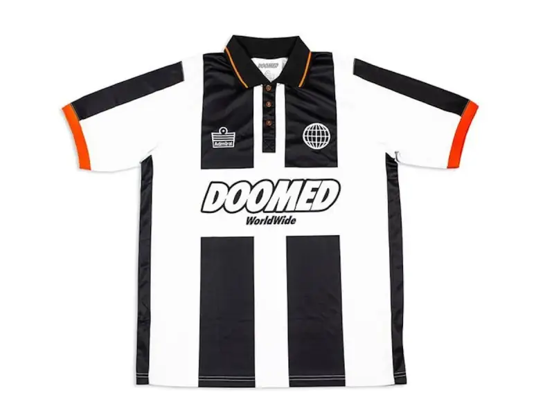 Doomed X Admiral "1897" Trikot Shirt - Black/White