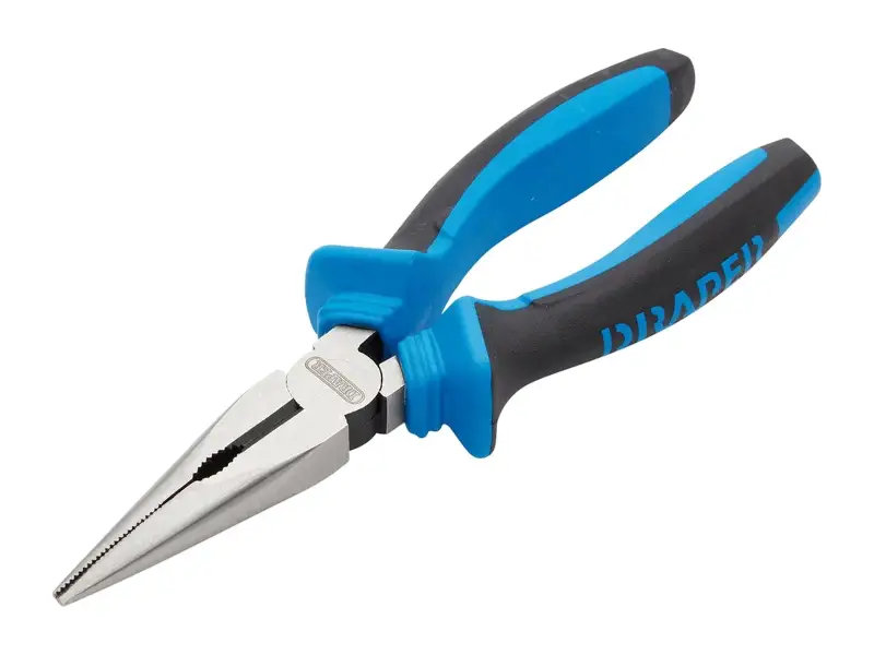 Draper "Soft Grip" Long Nose Pliers - 160 mm
