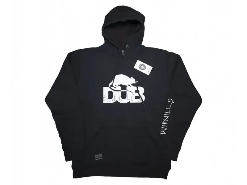 DUB BMX "BCN Kills" Hooded Pullover - Black