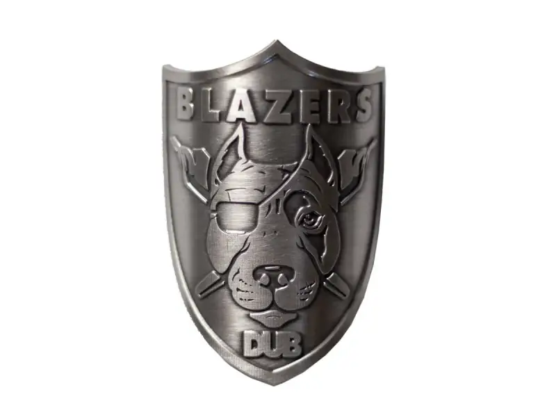 DUB BMX "Blazers Badge" Headtube Badge