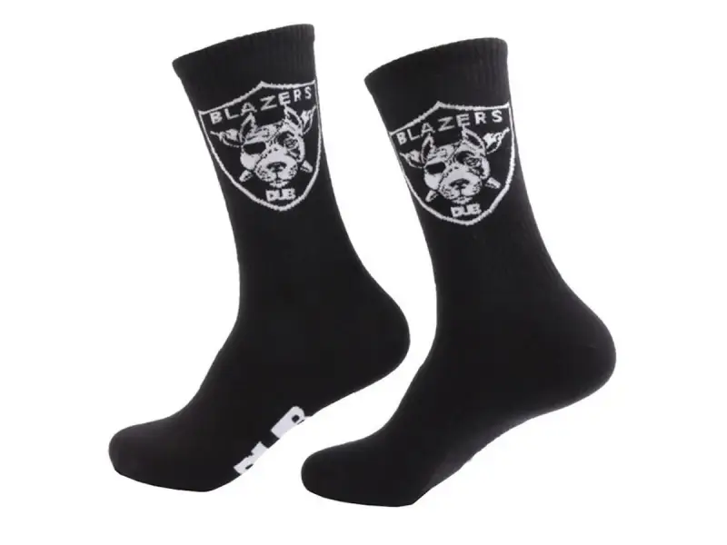 DUB BMX "Blazers" Socks - Black