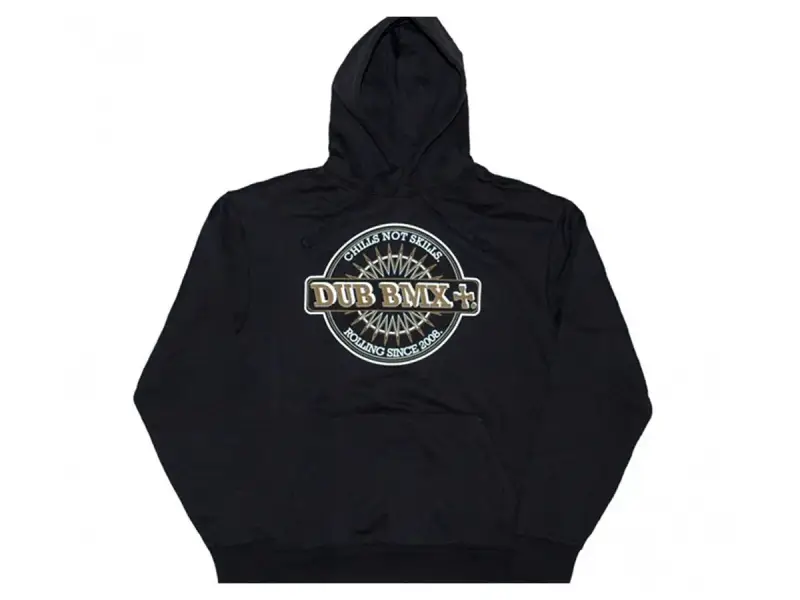 DUB BMX "Chills" Hooded Pullover - Black