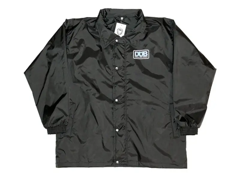 DUB BMX "CNS Coach" Windbreaker Jacket - Black