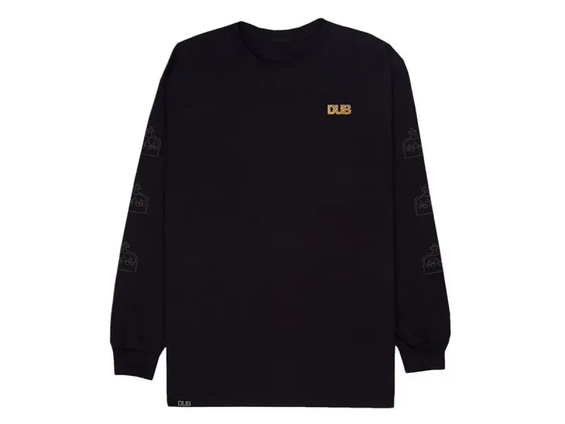 DUB BMX "Crown" Longsleeve - Black