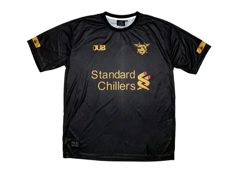 DUB BMX "Keeper" Jersey T-Shirt - Black