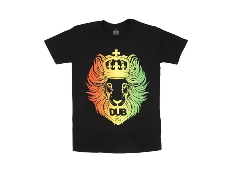 DUB BMX "Lion Crown" T-Shirt - Black