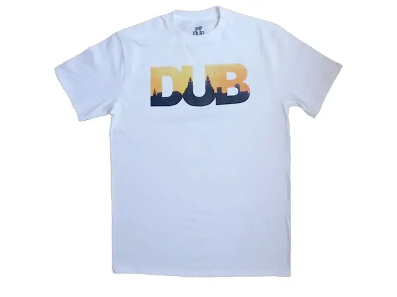 DUB BMX "Skyline" T-Shirt - White