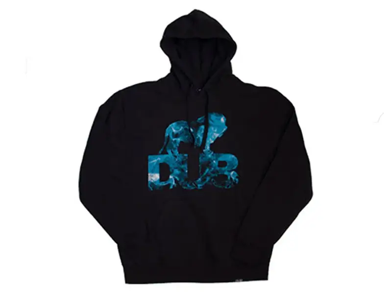 DUB BMX "Smokey" Hooded Pullover - Black