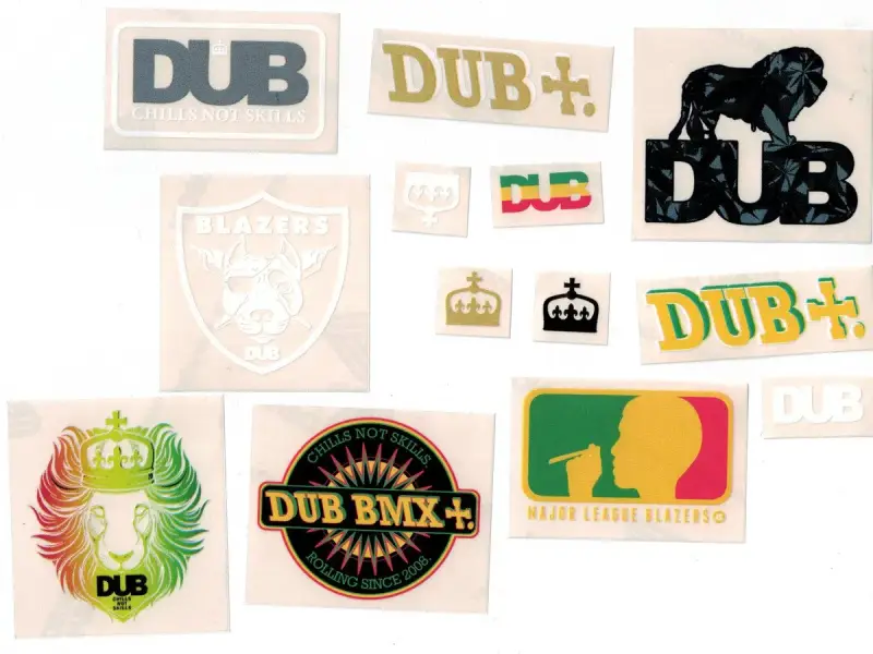 DUB BMX Stickerset
