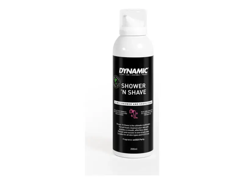 Dynamic Bike Care "Shower 'N Shave" Shower and Shave Foam - 200ml