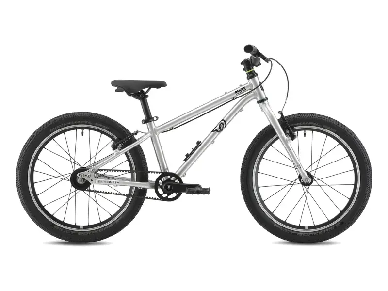 Early Rider "Belter 20 Auto" MTB Kids Bike - 20 Zoll - Brushed Aluminium