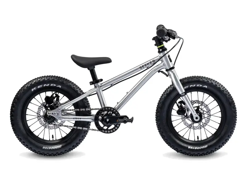 Early Rider "Seeker 14" MTB Kids Bike - 14 Inch - Brushed Aluminium
