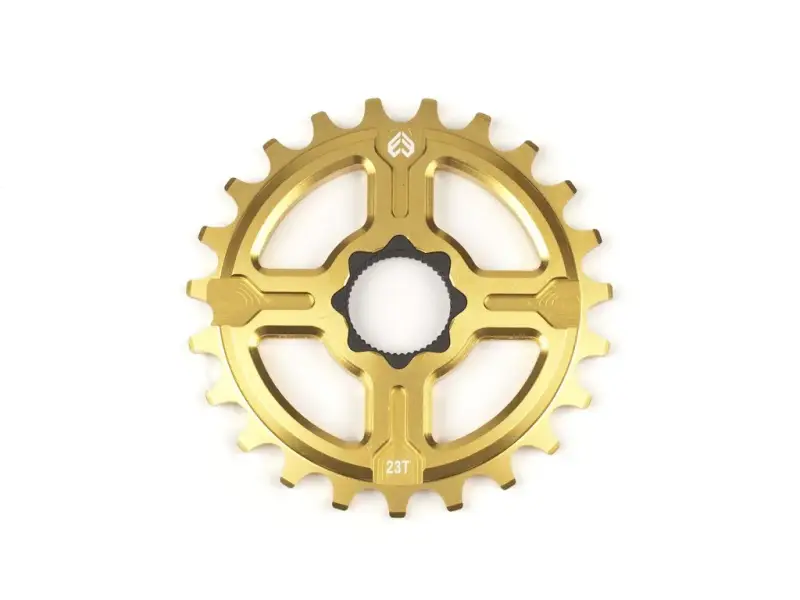 eclat "Channel 19" Spline Drive Sprocket - Gold