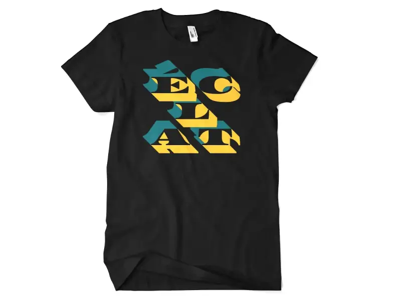 eclat "Duplex" T-Shirt - Black