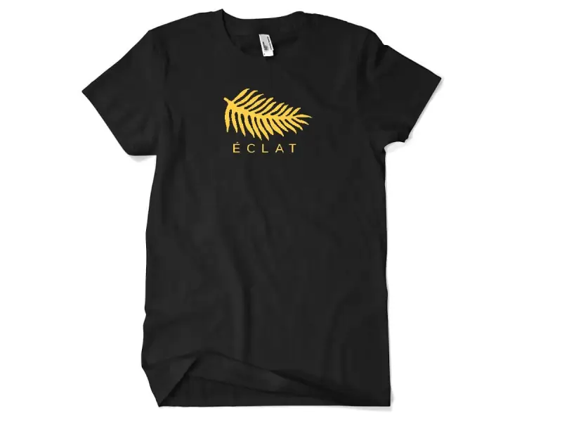 eclat "Monstera" T-Shirt - Black