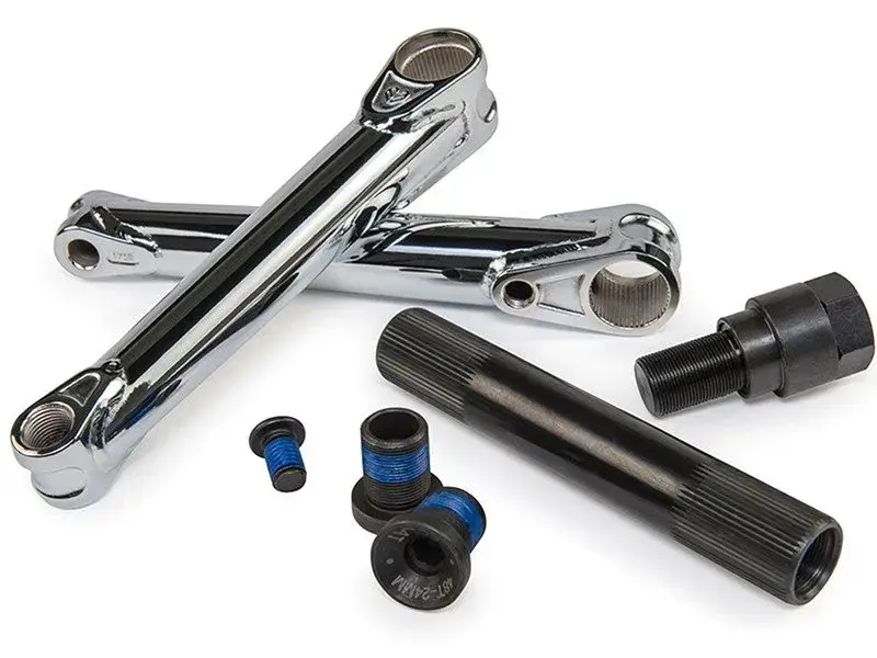 eclat "Onyx 24" 2017 BMX Crank - Bolt Drive - Chrome