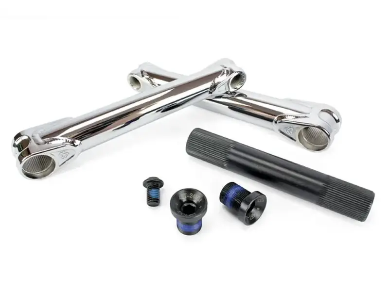 eclat "Onyx 24" 2017 BMX Crank - Spline Drive - Chrome