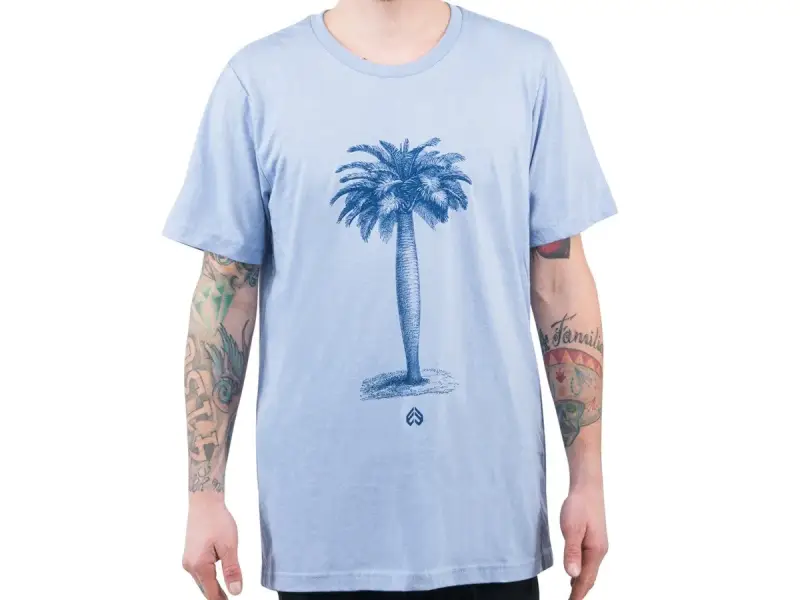 eclat "Palm" T-Shirt - Blue