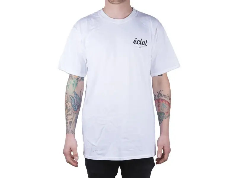 eclat "Script Pocket" T-Shirt - White
