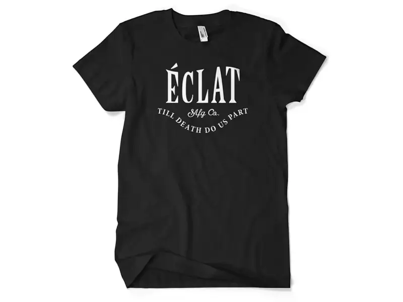 eclat "Till Death" T-Shirt - Black