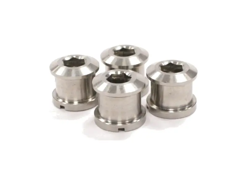 Elevn Technologies "Titanium" BMX Race Kettenblattschrauben Set - 8.5x4mm